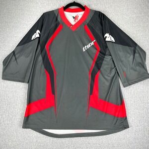 Thor Motocross motorcycle Jersey Men M Static Series 2008 Racing Shirt dirtbike